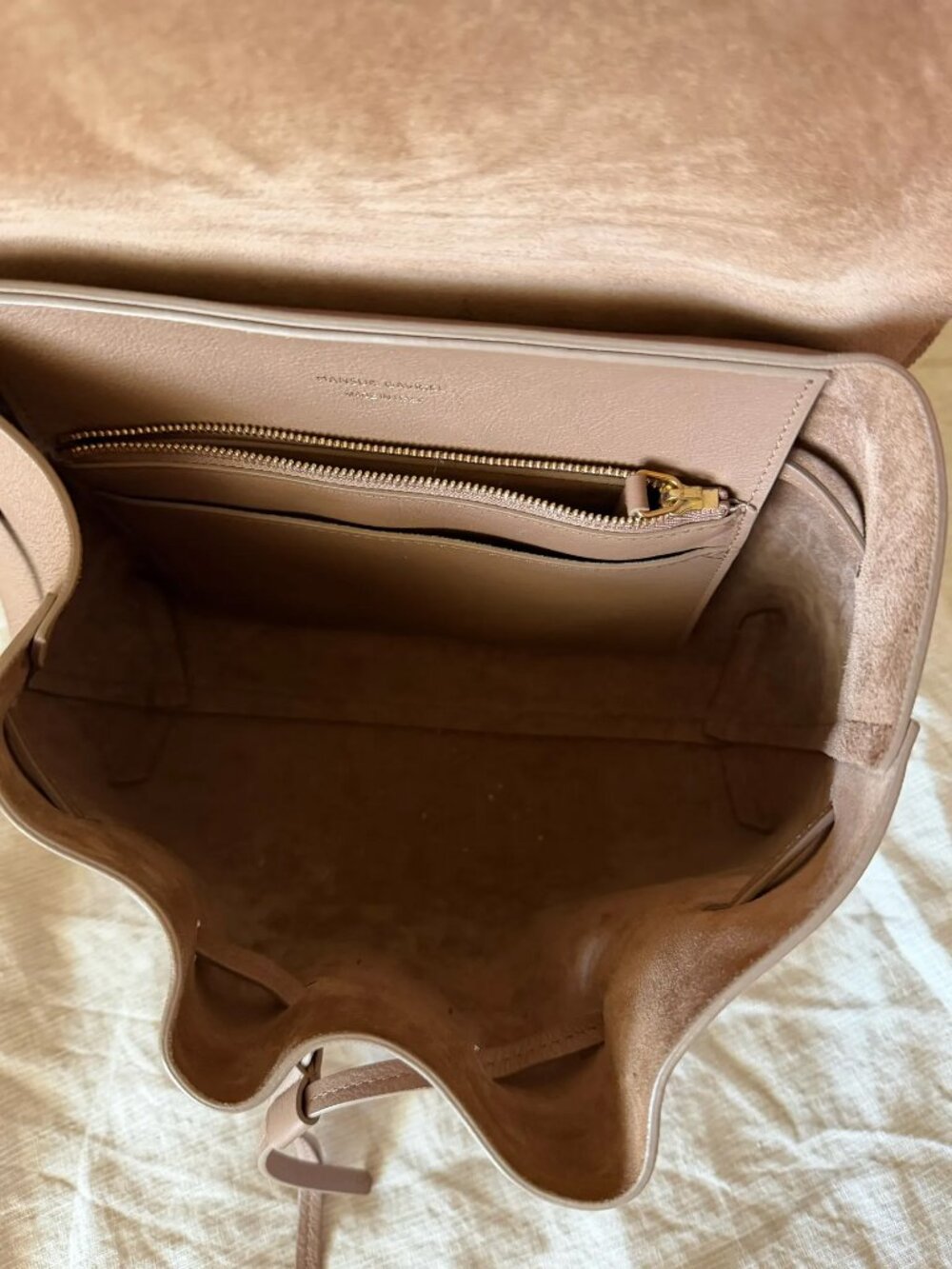 Soft Lady Bag in Biscotto - Picture 5 of 6